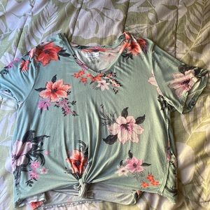 Flower Blouse Top | Lone Lux